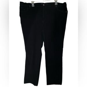 Classic Black Corduroy Pants